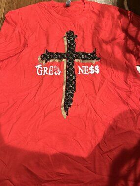 Vintage Men’s Golden Graphic T Shirt XL